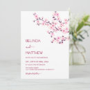 Search for zen invitations Cherry blossom