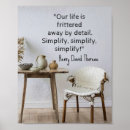 Search for simplified posters Thoreau