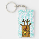 Search for rudolph the key rings Cute