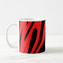 Search for red tiger mugs Animal