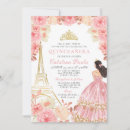 Search for pink paris invitations Elegant