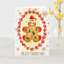 Search for cute gingerbread man christmas cards Simple