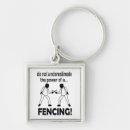 Search for fencing key rings Sports