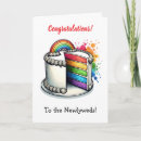 Search for marriage congratulations cards Rainbow
