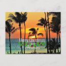 Search for hawaiian christmas postcards Palm trees