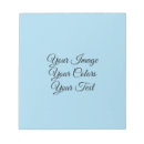 Search for design your own notepads Blue