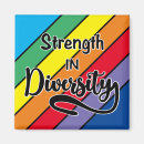 Search for rainbow magnets Diversity