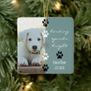 Search for bark christmas tree decorations Puppy