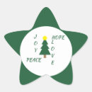 Search for love peace joy hope stickers Xmas