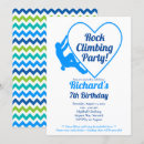 Search for rock climbing invitations Blue