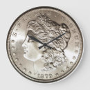 Search for coin clocks Silver