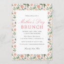 Search for floral mothers day brunch invitations Luncheon