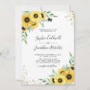 Search for bumble bee invitations Sunflower