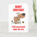 Search for poop christmas cards Dog