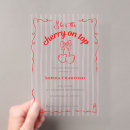 Search for red baby shower invitations Hand drawn