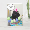 Search for black cat easter cards Humour