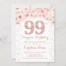 Search for 99th birthday invitations Elegant