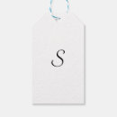 Search for monogram gift tags White