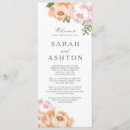 Search for monogram wedding programs Pink