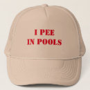 Search for pool hats I pee in pools