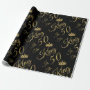 Search for funny 50th birthday wrapping paper Humour