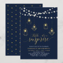 Search for navy blue retirement invitations Gold