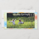 Search for happy spring photo cards Kids