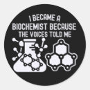 Search for laboratory stickers Biochemist