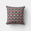 Search for black red striped cushions Black and white