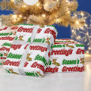 Search for greeting gift wrap Green