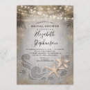 Search for starfish bridal shower invitations Tropical