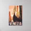 Search for vintage travel canvas prints Italy