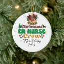 Search for nurse christmas tree decorations Xmas