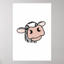 Search for cartoon farm animal posters Cow