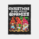 Search for christmas gnome blankets Santa claus
