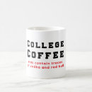 Search for college student mugs Red