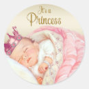 Search for vintage princess stickers Girl baby shower