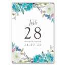 Search for turquoise wedding table cards Floral