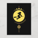 Search for broom postcards Wicca