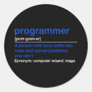Search for programmers stickers Technology