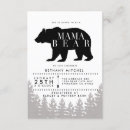 Search for mama bear invitations Mother to be