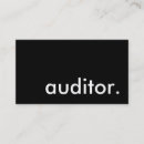 Search for auditor business cards Professional