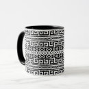 Search for lines mugs Black and white