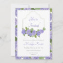 Search for watercolor hydrangea invitations Lavender