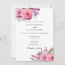 Search for boho feather wedding invitations Floral