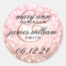 Search for light pink wedding stickers Blush