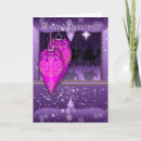 Search for purple seasonal cards Baubles