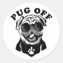Search for pug lovers stickers Dog lover