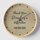 Search for thank you clocks Teachers