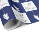 Search for marriage wrapping paper Blue